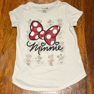 Girls Disney Minnie T-Shirt -Size L (10-12)